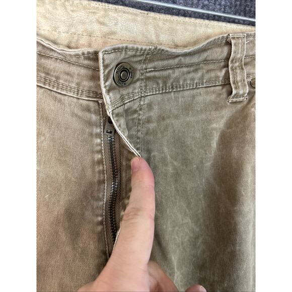 Kuhl Mens Ryder Pants Sz 40 Tan Rugged Work Wear Outdoor Hiking Camping Western - Picture 6 of 14